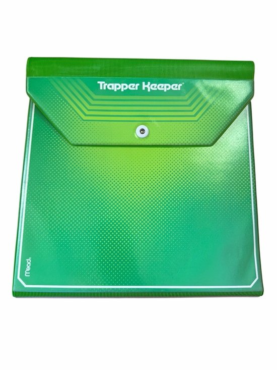 Trapper Keeper Other - VTG ‘13 Trapper Keeper Green Accordion Document Organizer